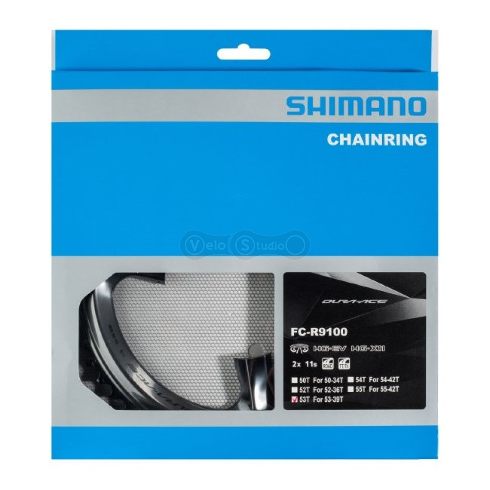 Зірка шатунів Shimano FC-R9100 DURA-ACE 53 зубів 2х11 швидкостей MW
