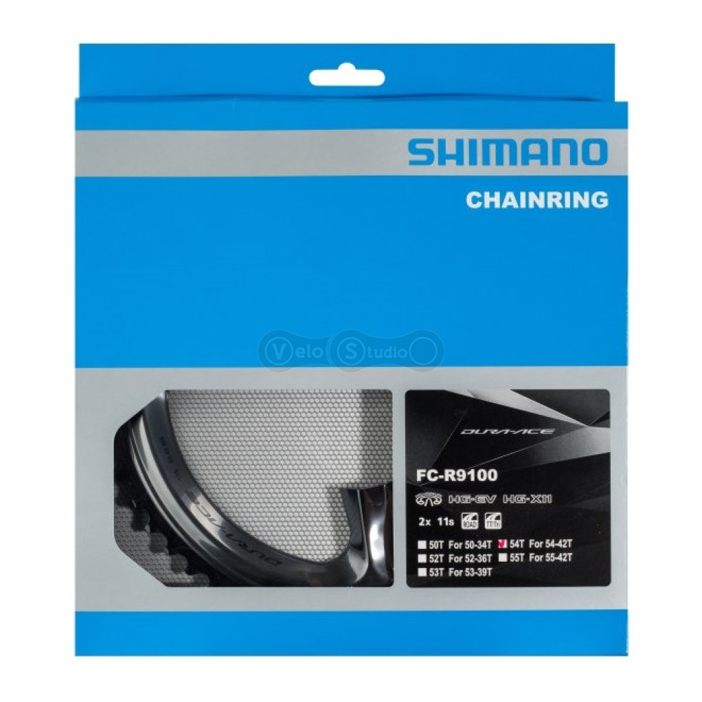Звезда шатунов Shimano FC-R9100 DURA-ACE 54 зубьев 2х11 скоростей MX