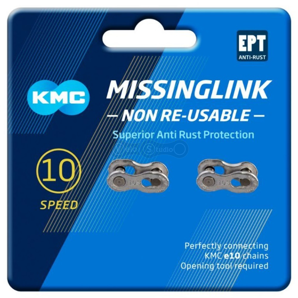 Замок цепи KMC MissingLink 10 скоростей 2 штуки