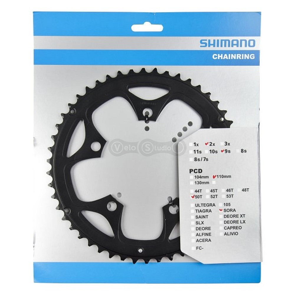 Звезда шатунов Shimano FC-3550 Sora 50 зубьев (5-лапка)