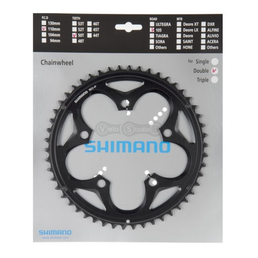 Звезда шатунов Shimano FC-5750 105 50 зубьев (5-лапка)