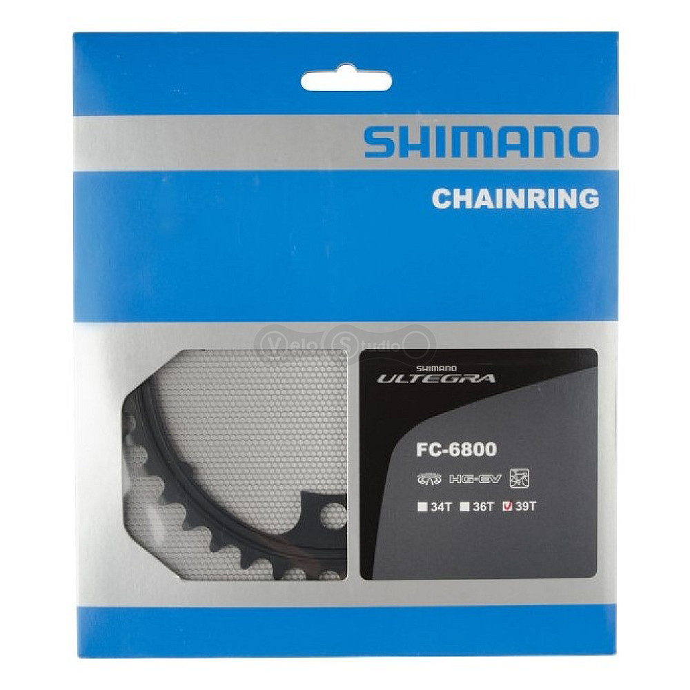 Зірка шатунів Shimano FC-6800 Ultegra, 39 зуба для 53-39T