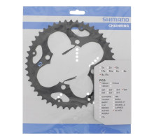Звезда шатунов Shimano FC-M411 Alivio 48 зубьев черная