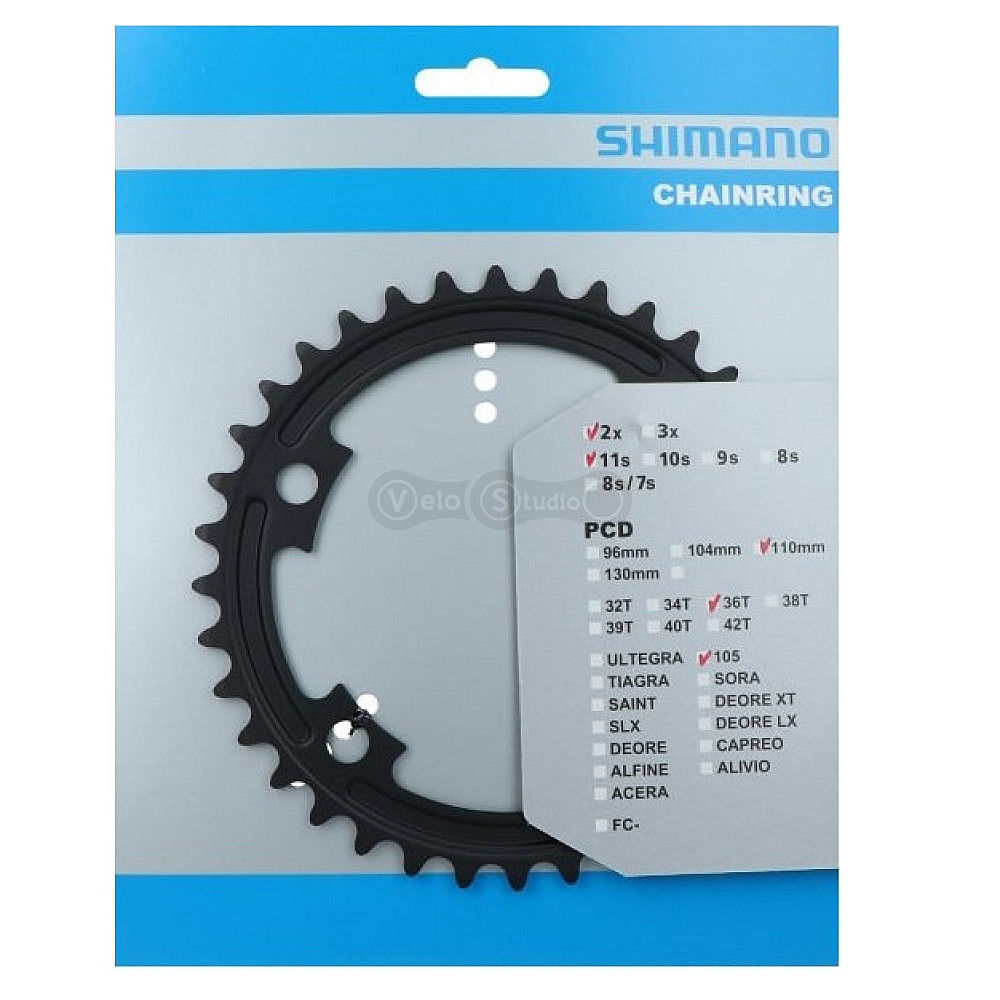Зірка шатунів Shimano FC-R7000 105 36 зубів 2×11 швидкостей