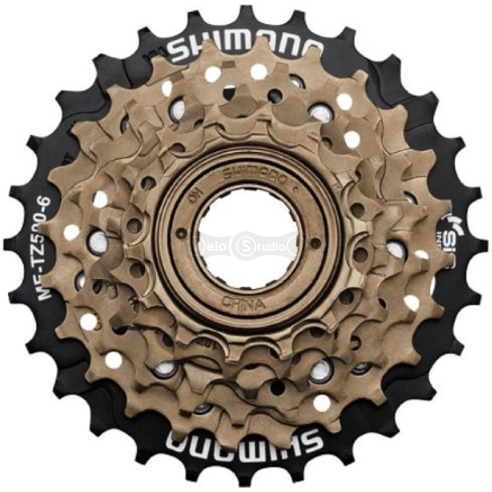 Трещотка Shimano MF-TZ500-6, 14-28, 6 скоростей.