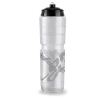 Фляга Longus TESA 1000мл, прозрачно-чёрная