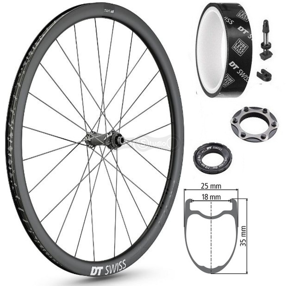Колесо переднє DT Swiss PRC 1400 SP 700C CL 35 12/100