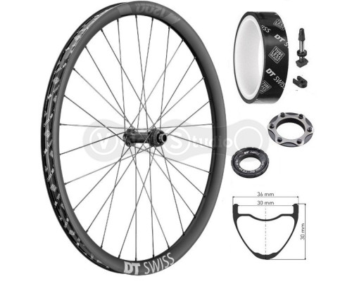 Колесо переднє DT Swiss XMC 1200 SP 29 CL 30 15/110