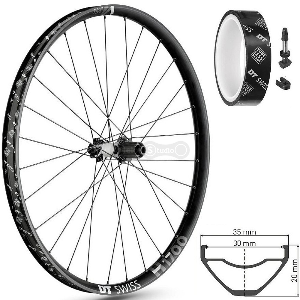 Колесо заднее DT Swiss H 1700 Spline 29 дюймов IS 30 12/148 Shimano