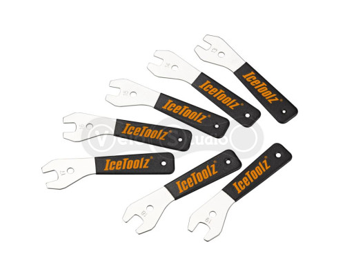 Комплект конусных ключей Ice Toolz 13/14/15/16/17/18/19 мм для втулок