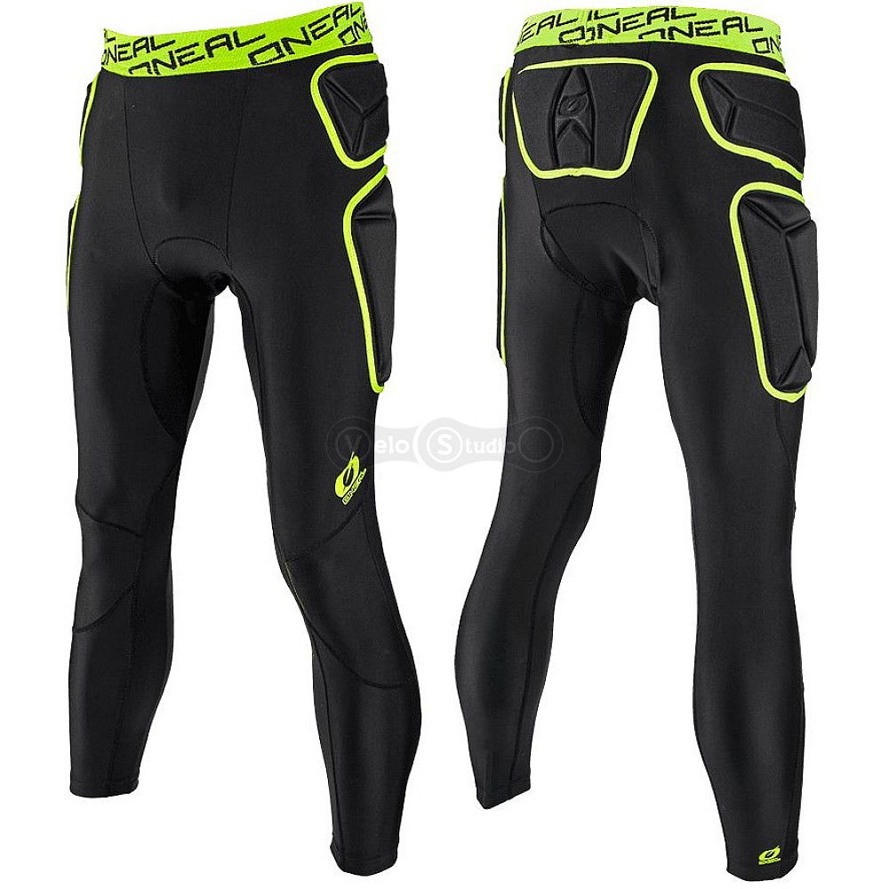 Компрессионные штаны O`Neal Trail Pants Lime Black размер M