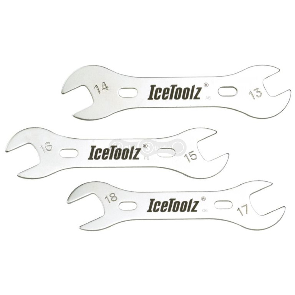 Набор конусных ключей Ice Toolz 13/14/15/16/17/18 мм для втулок