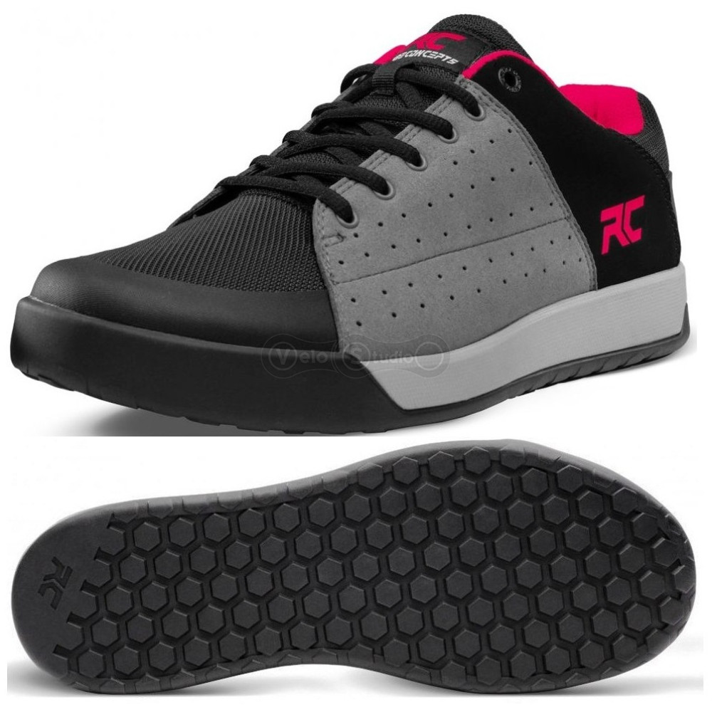 Вело взуття Ride Concepts Livewire Men's Charcoal Red US 10.0