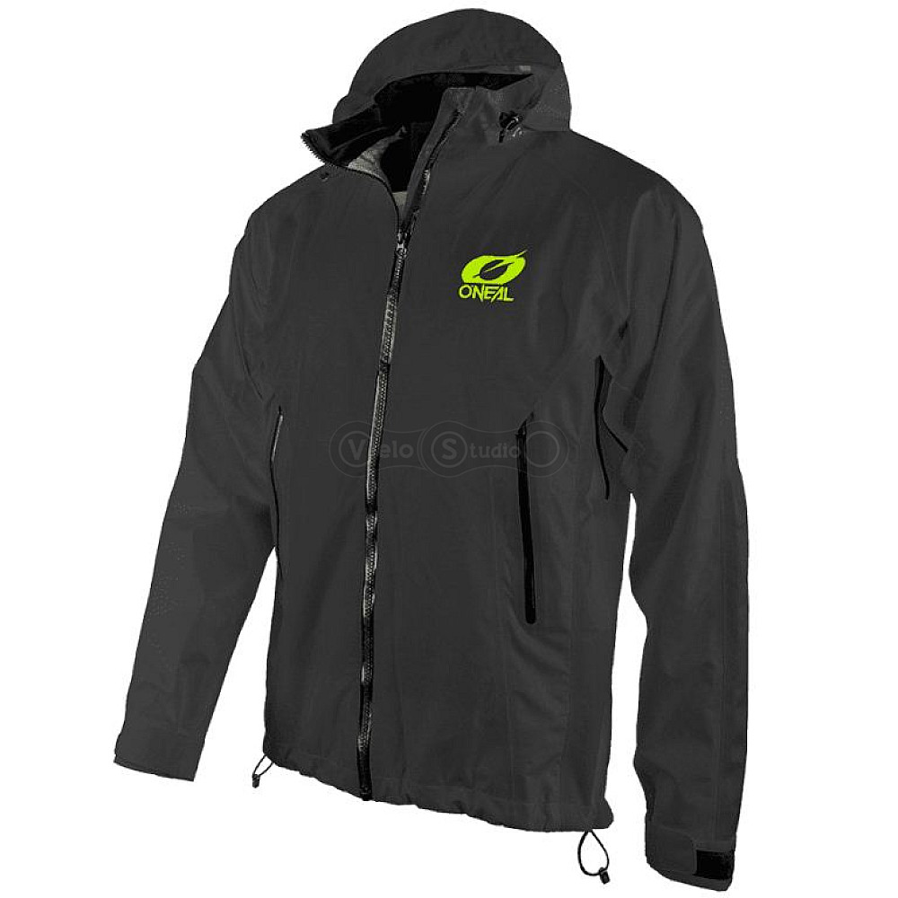 Куртка O'Neal Tsunami Rain Waterproof Jacket Black L (мембрана)