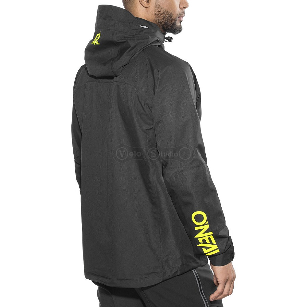 Куртка O'Neal Tsunami Rain Waterproof Jacket Black L (мембрана)