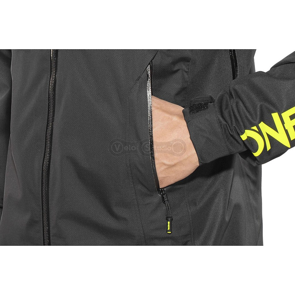 Куртка O'Neal Tsunami Rain Waterproof Jacket Black L (мембрана)