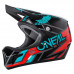 Вело шлем O'Neal Sonus Fullface Helmet Strike Black Teal XL