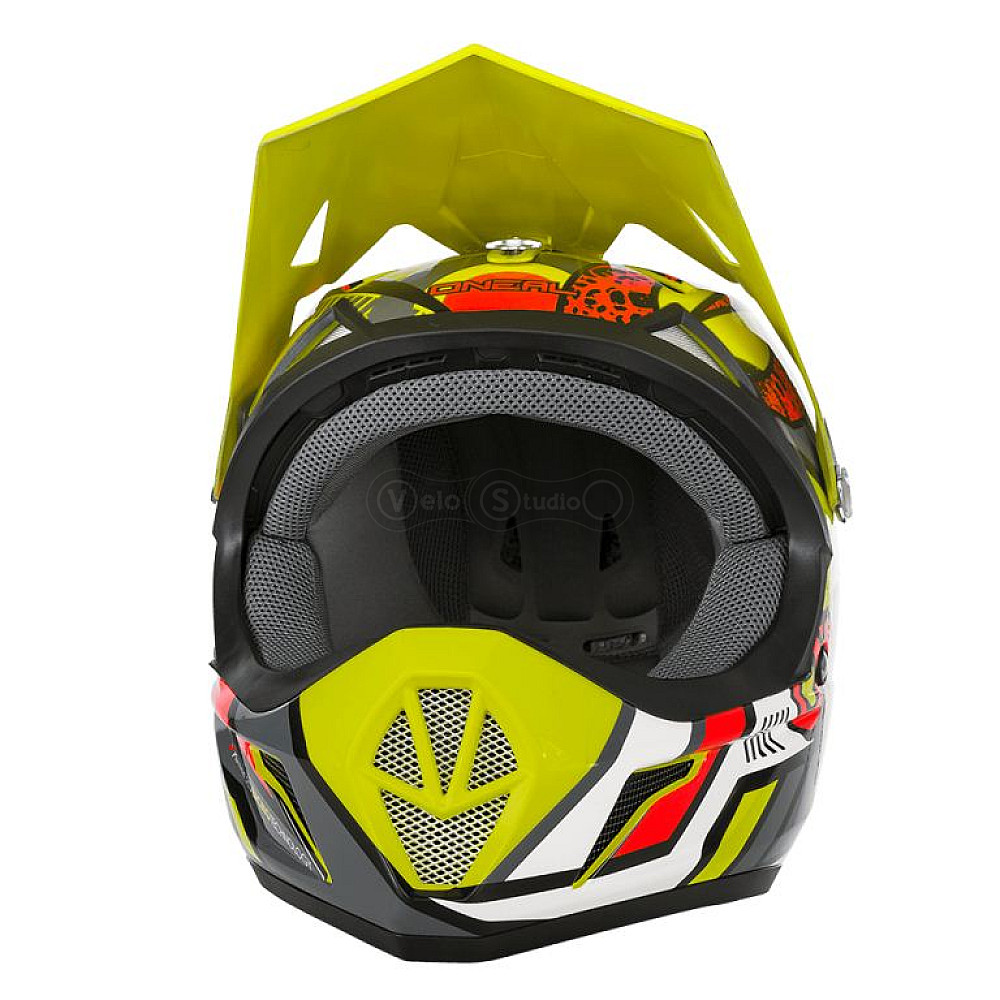 Вело шлем O'Neal Sonus Fullface Helmet Strike Yellow M