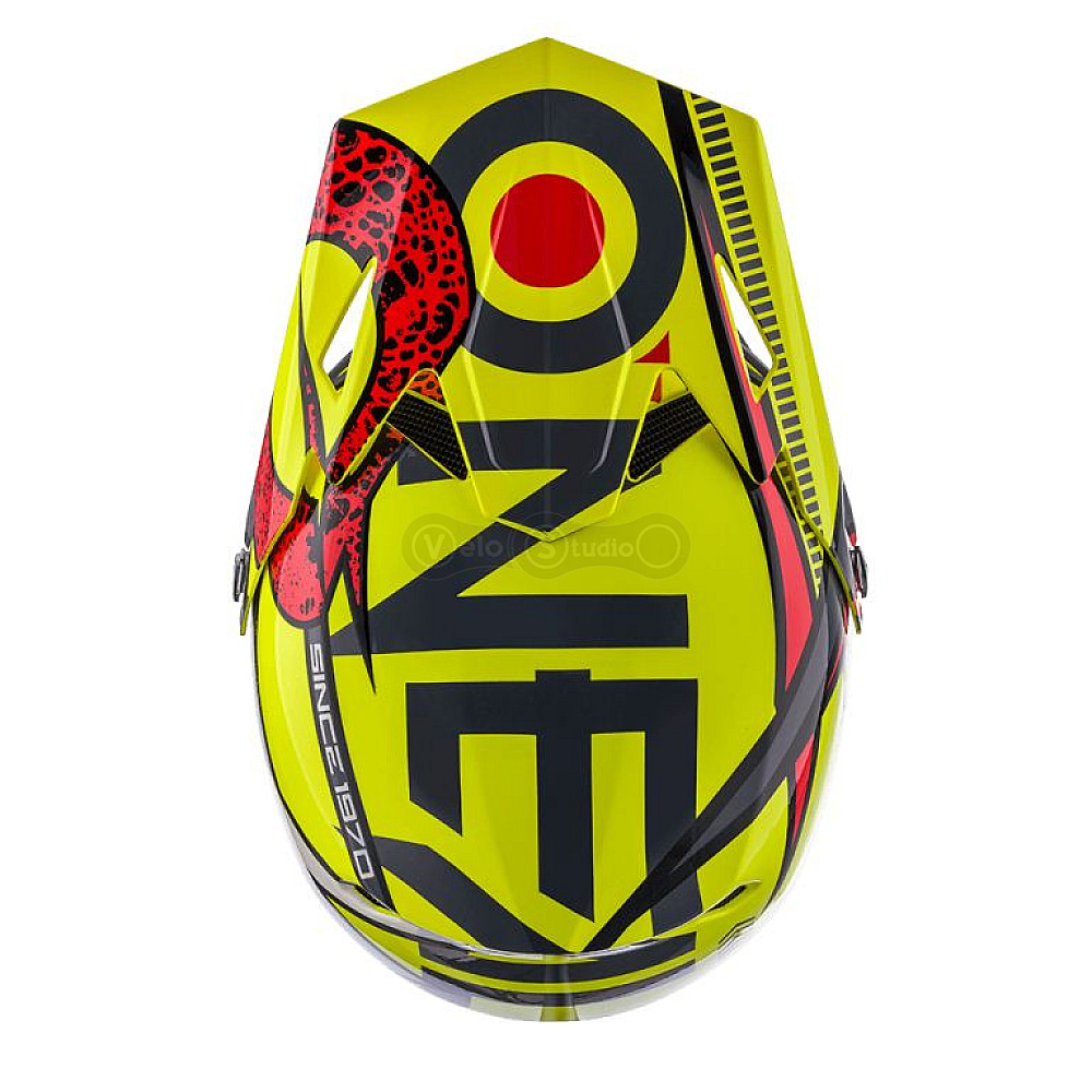Вело шлем O'Neal Sonus Fullface Helmet Strike Yellow M