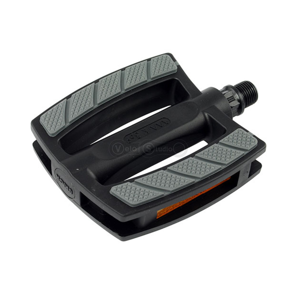 Педали Longus EBIKE PP, Antislip, чёрные, полипропилен