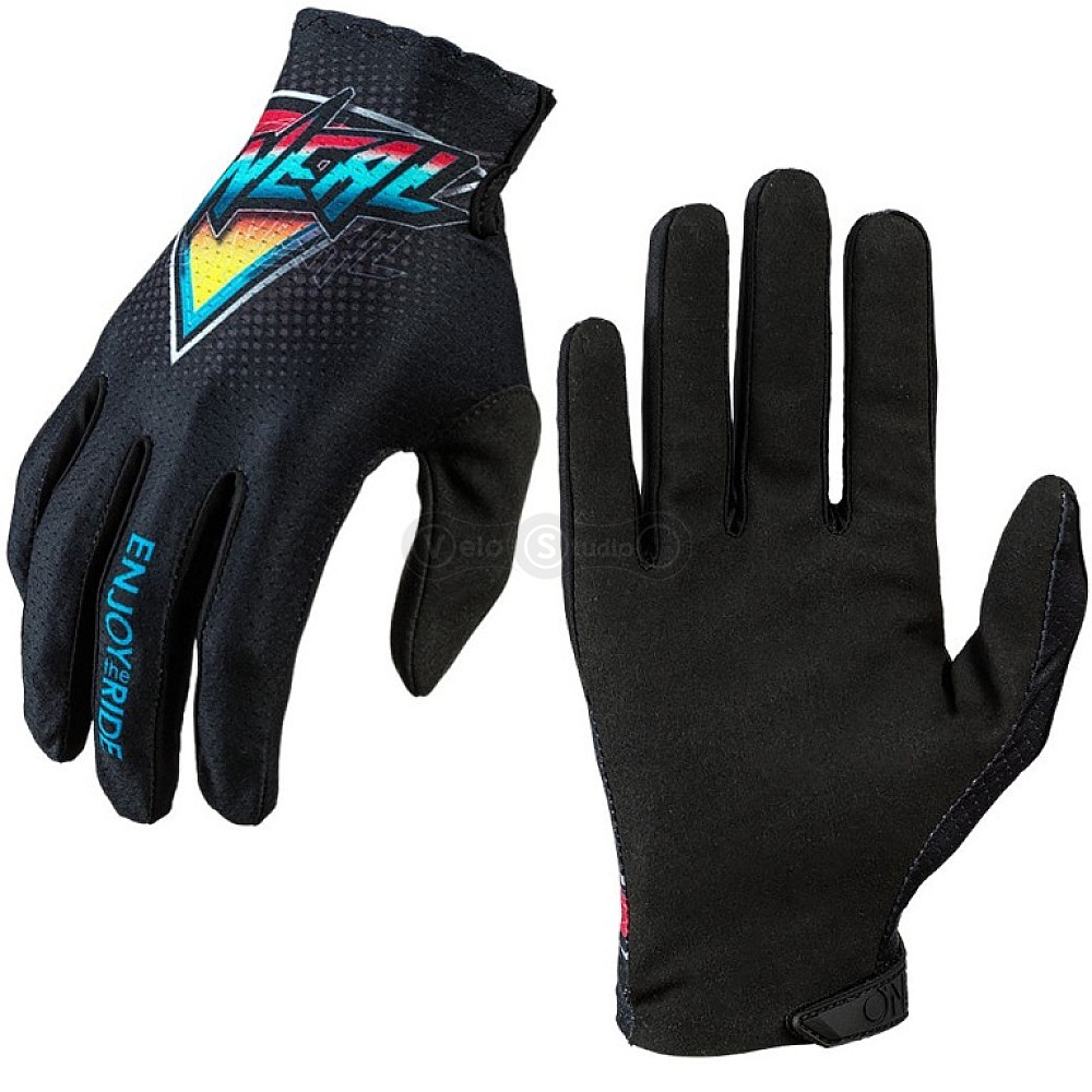 Детские перчатки O`Neal Matrix Glove Speedmetal Black размер YL