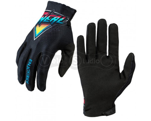 Детские перчатки O`Neal Matrix Glove Speedmetal Black размер YL