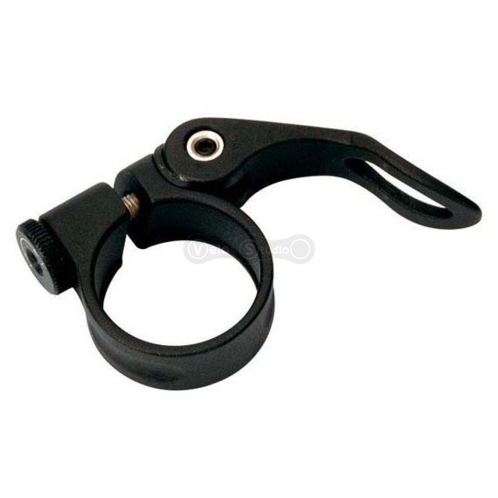 Подседельный хомут MTB, Longus Al 34,9 мм + эксцентрик чёрный