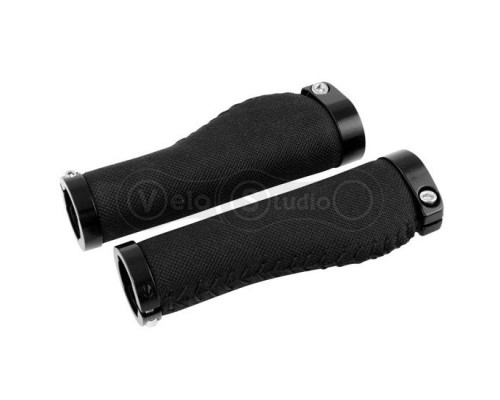 Грипсы Longus ERGOCITY чёрные, тканевые, на замках