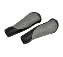 Грипси Longus MTB/Trekking двокомпонентні чорно-сірі