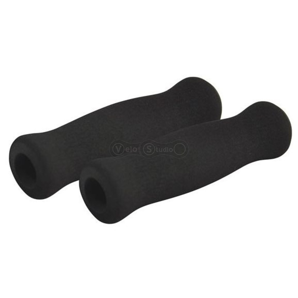 Грипсы Longus WAVE foam пенополиуретановые, чёрные