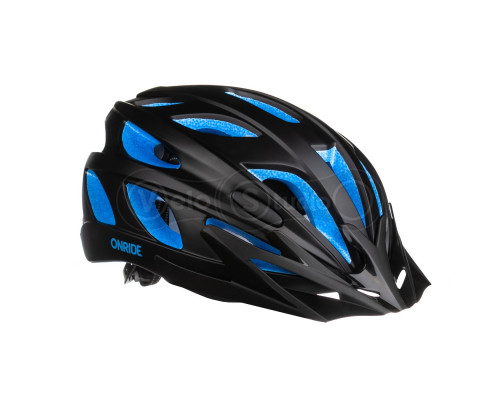 Шлем ONRIDE Puls сине-черный матовый L (57-62 см)