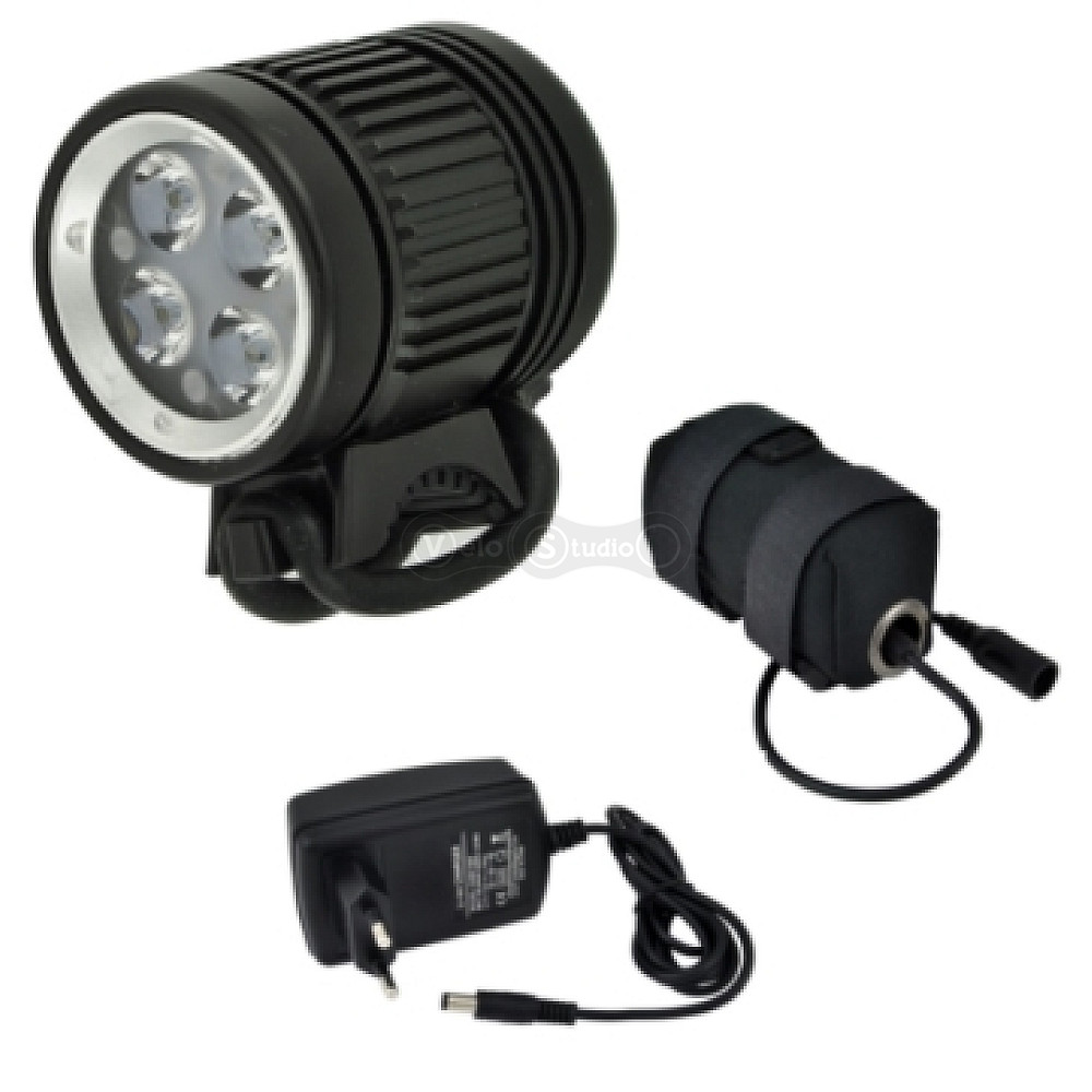 Фара Longus FLASH 1600 Li/Ion на батарейках, 4 функции