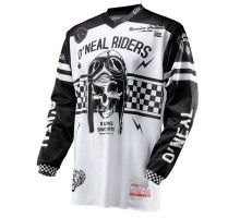 Велоджерсі O`Neal Ultra Lite 70 Jersey Black White розмір M