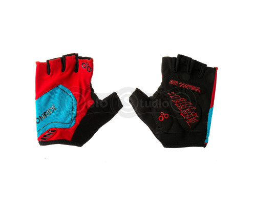 Вело перчатки ONRIDE Catch красно-синие размер XS