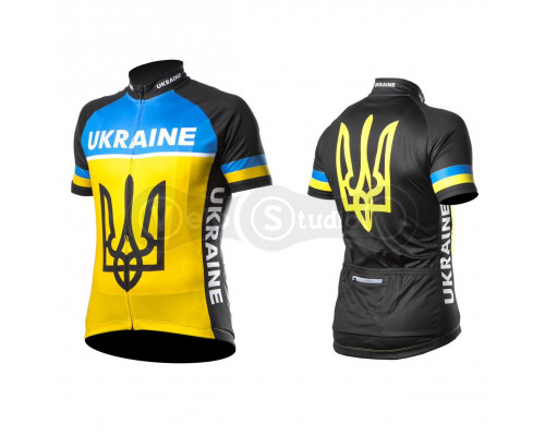 Велоджерси ONRIDE Ukraine черно-желтое S