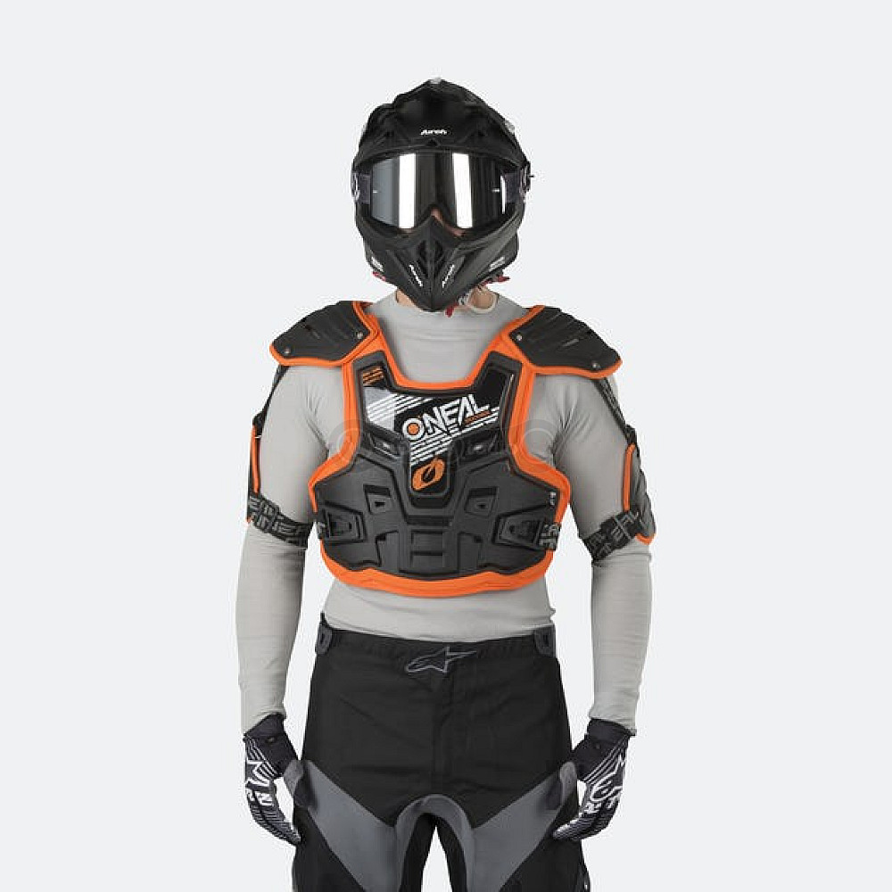 Защита тела O`NEAL PXR Stone Shield Black Orange