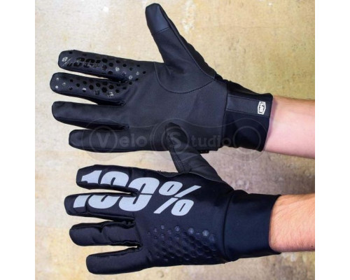 Зимние перчатки RIDE 100% Brisker Hydromatic Black размер L
