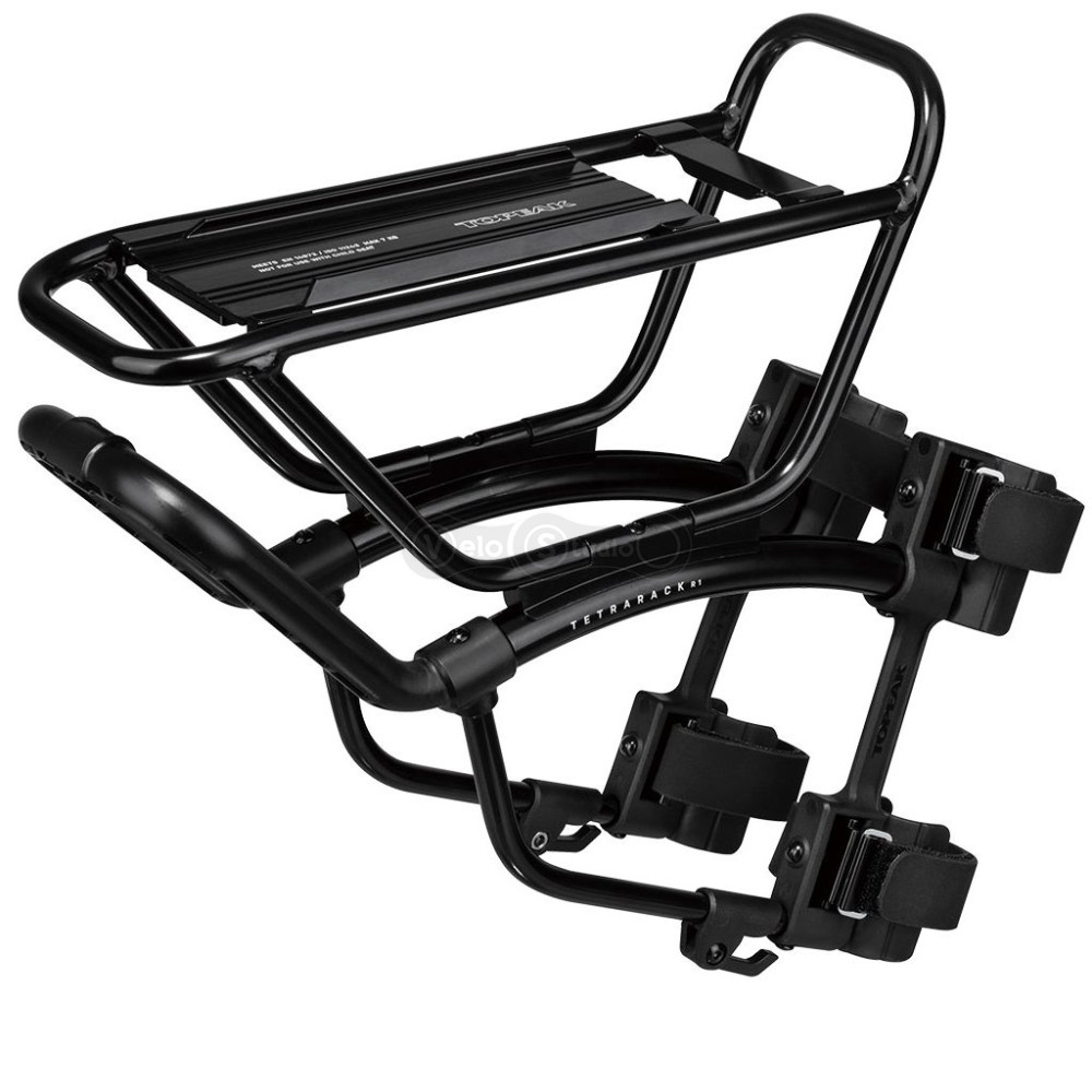 Багажник передний Topeak TetraRack R1, 7кг, чёрный, 840г