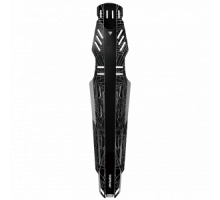 Бризговик Topeak D-Flash ST, світловідбивний, чорний