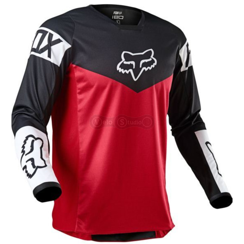 Детская джерси FOX YTH 180 Revn Jersey Flame Red размер YL