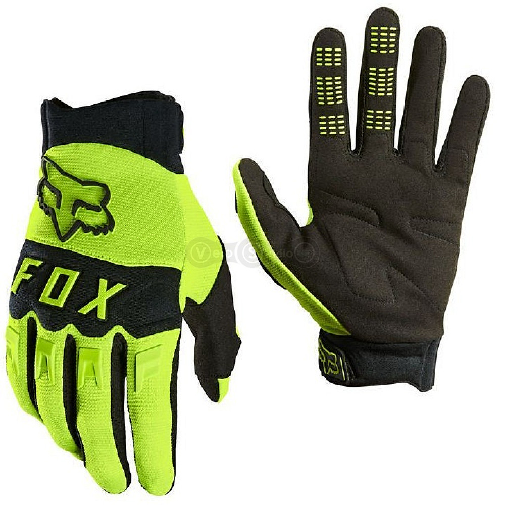 Дитячі рукавички FOX Dirtpaw Glove Flo Yellow розмір YL