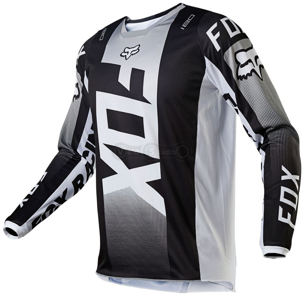 Джерси FOX 180 OKTIV Jersey Black White размер L