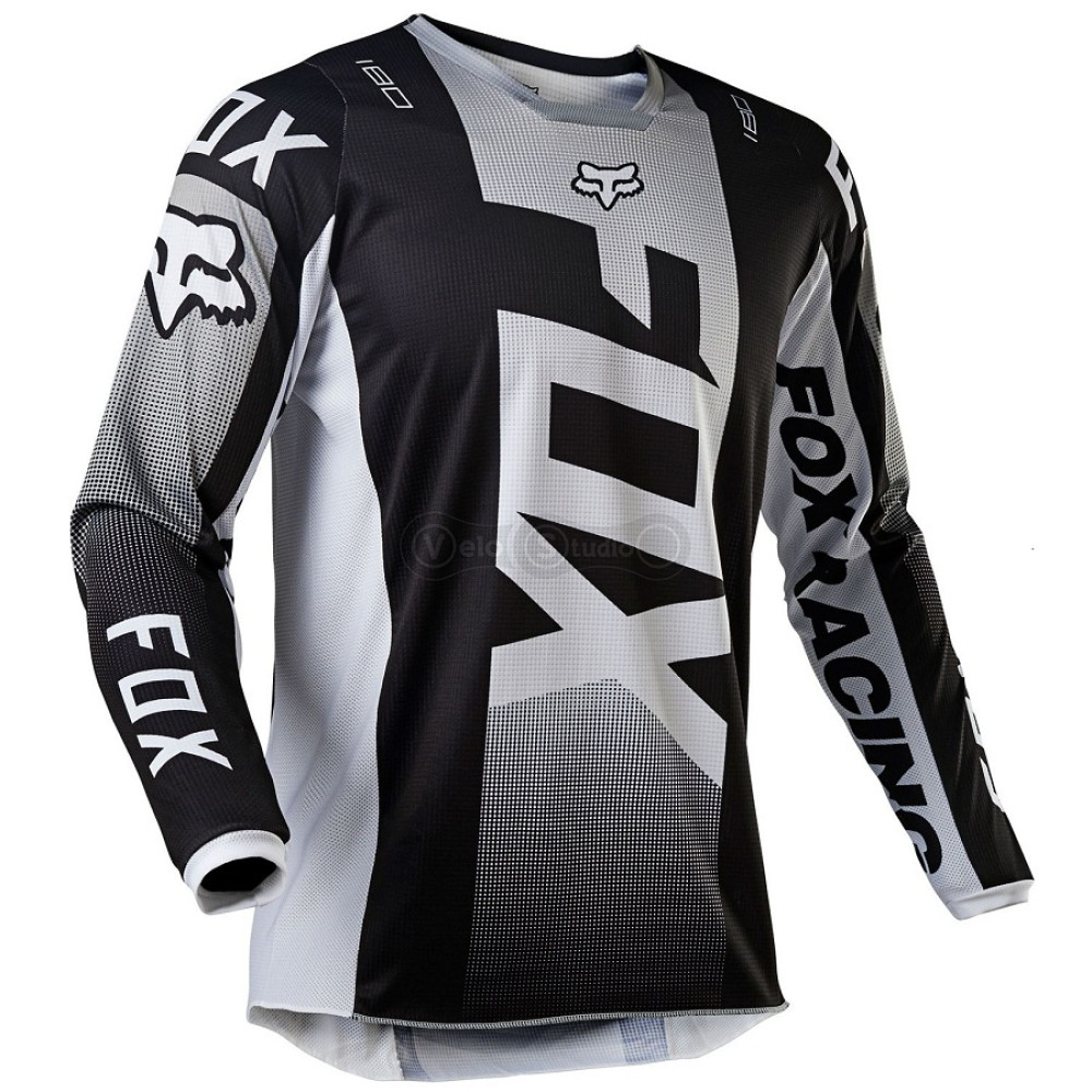 Джерси FOX 180 OKTIV Jersey Black White размер L