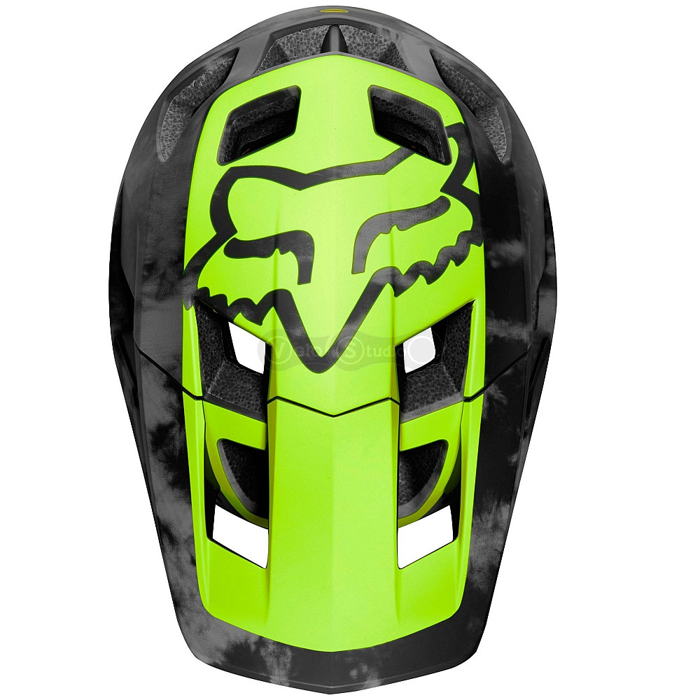 Вело шлем Fox Dropframe Pro Mips Day Glo Yellow размер M