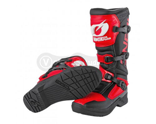 Мотоботы O`NEAL RSX Boot Black Red EU 47