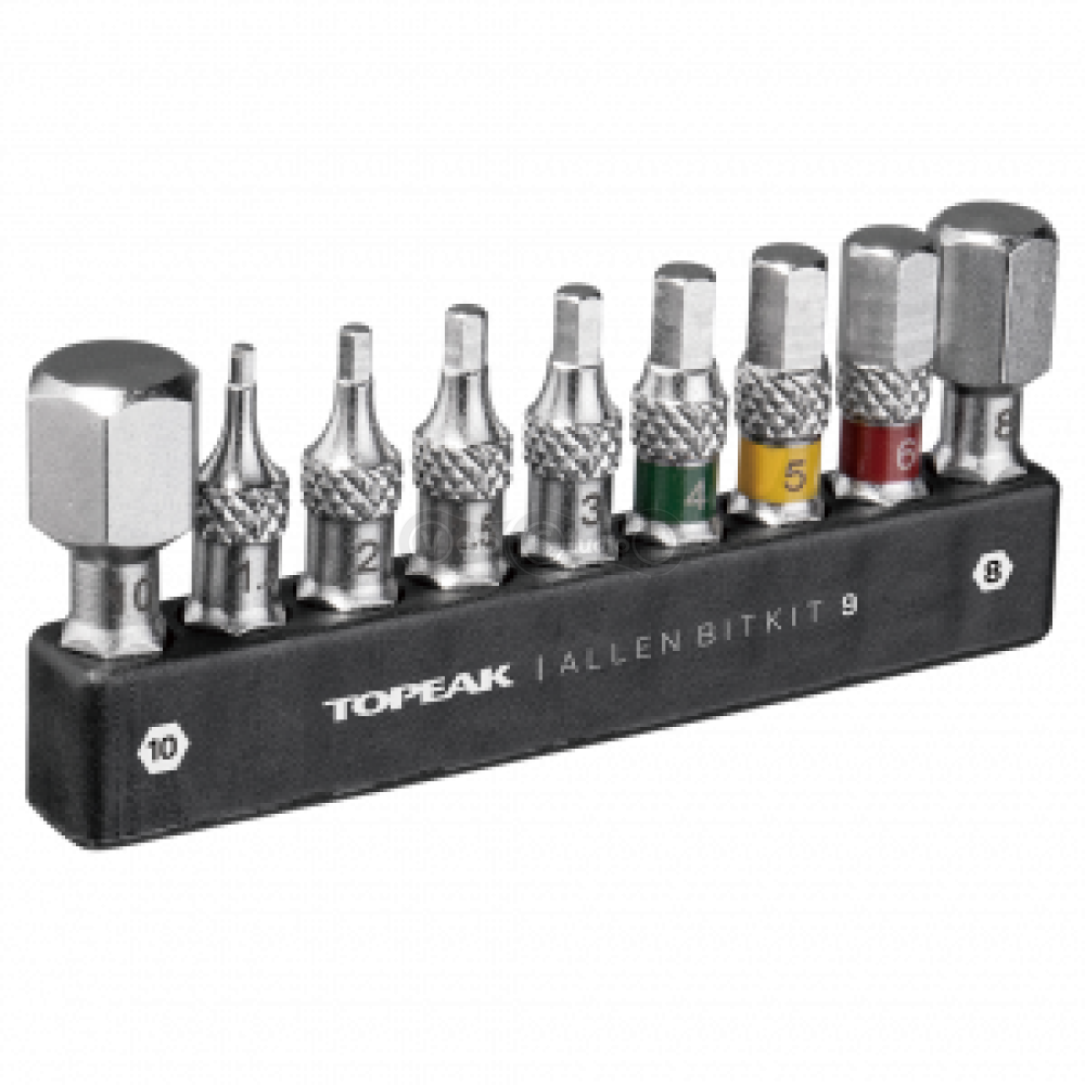 Набор шестигранников (бит) Topeak Allen Bitkit 9