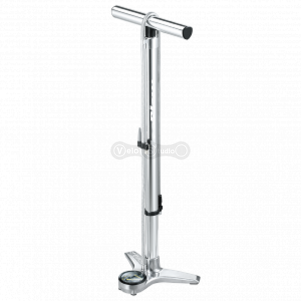 Насос напольный Topeak JoeBlow X.O., алюминиевый, хромированный