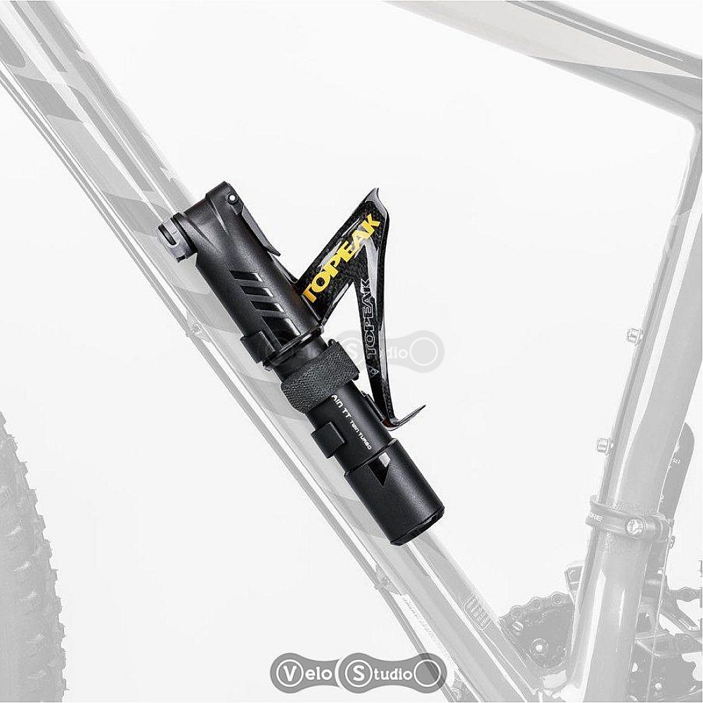 Насос Topeak Mountain TT Twin Turbo чёрный 8bar
