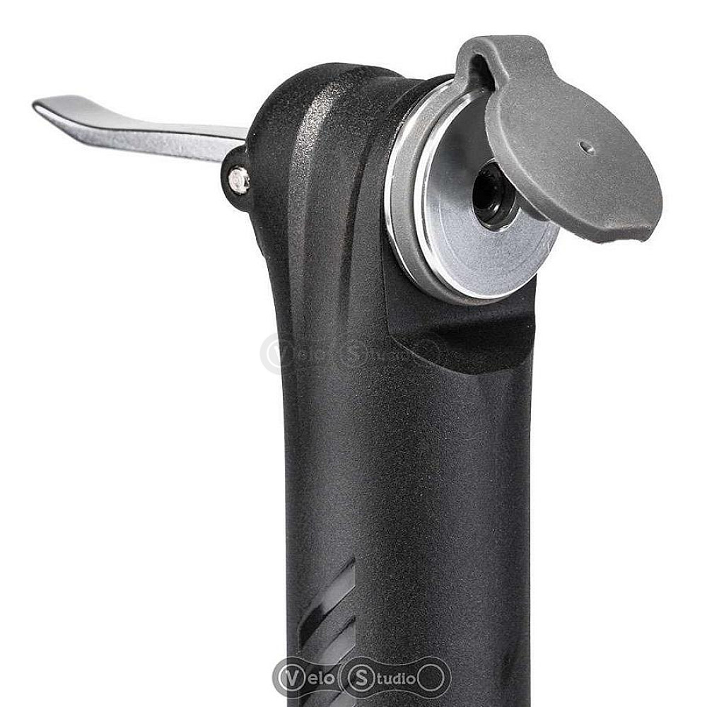 Насос Topeak Roadie DA чёрный 8bar, Presta