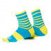 Носки ONRIDE Foot Free Size желто-голубые